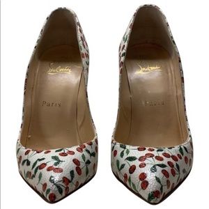 Christian Louboutin Latte (White Red Green)